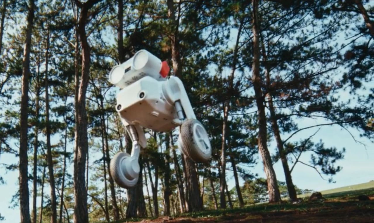 Beni Pet Robot on Wheels