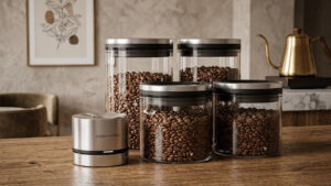 Blackbird Coffee Gear Preserves Fresh Aroma and Peak Flavor of Beans With a Simple Touch Blackbird Coffee Gear Protects Fresh Aroma and Peak Flavor of Coffee Beans With a Simple Touch