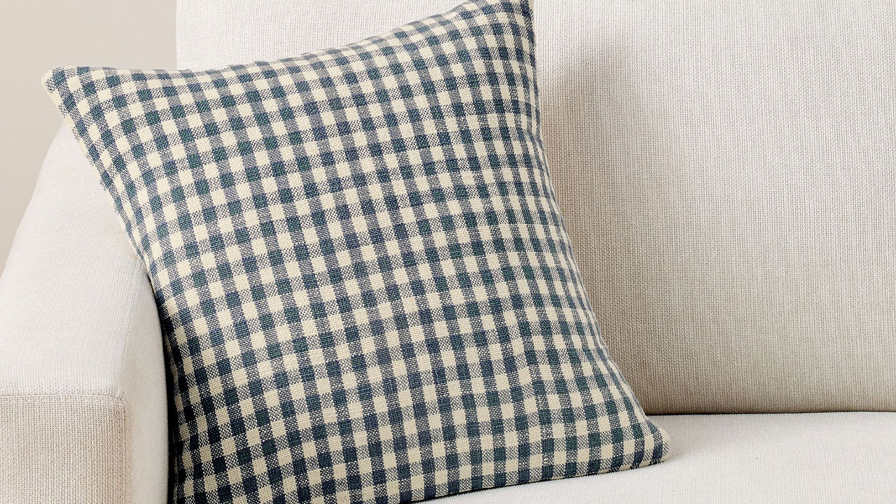 Blaine Check Pillow Cover