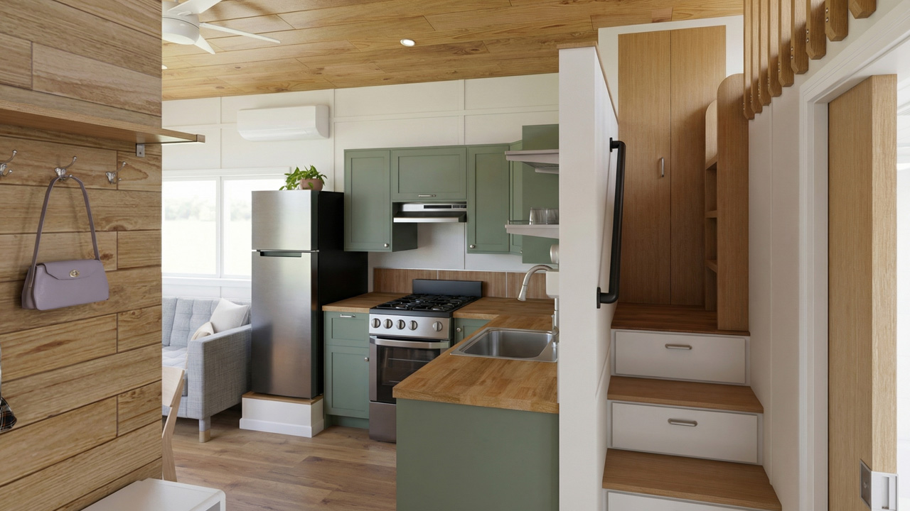 Bristlecone Tiny House interior