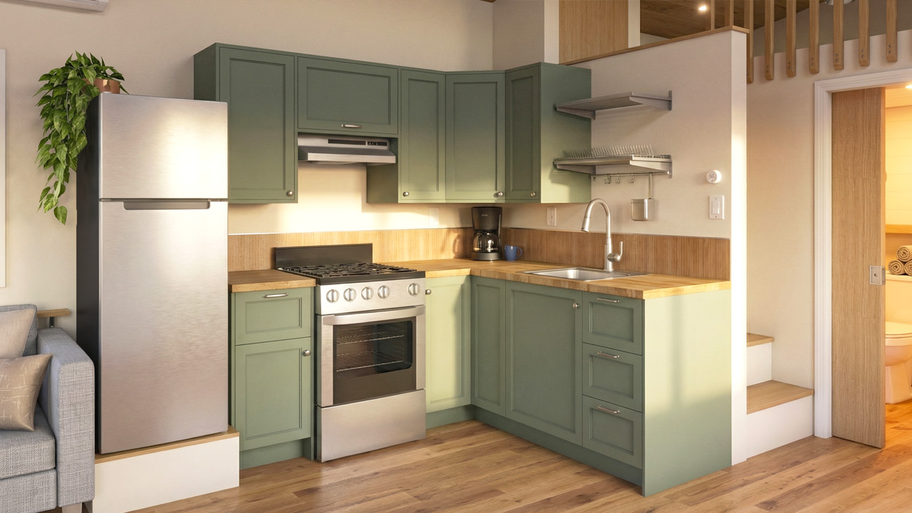Bristlecone Tiny House kitchen