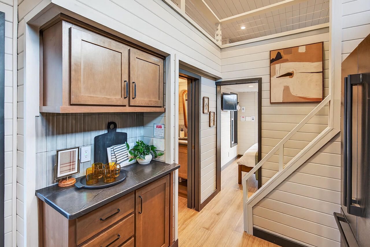 Interior of Bungalow tiny house