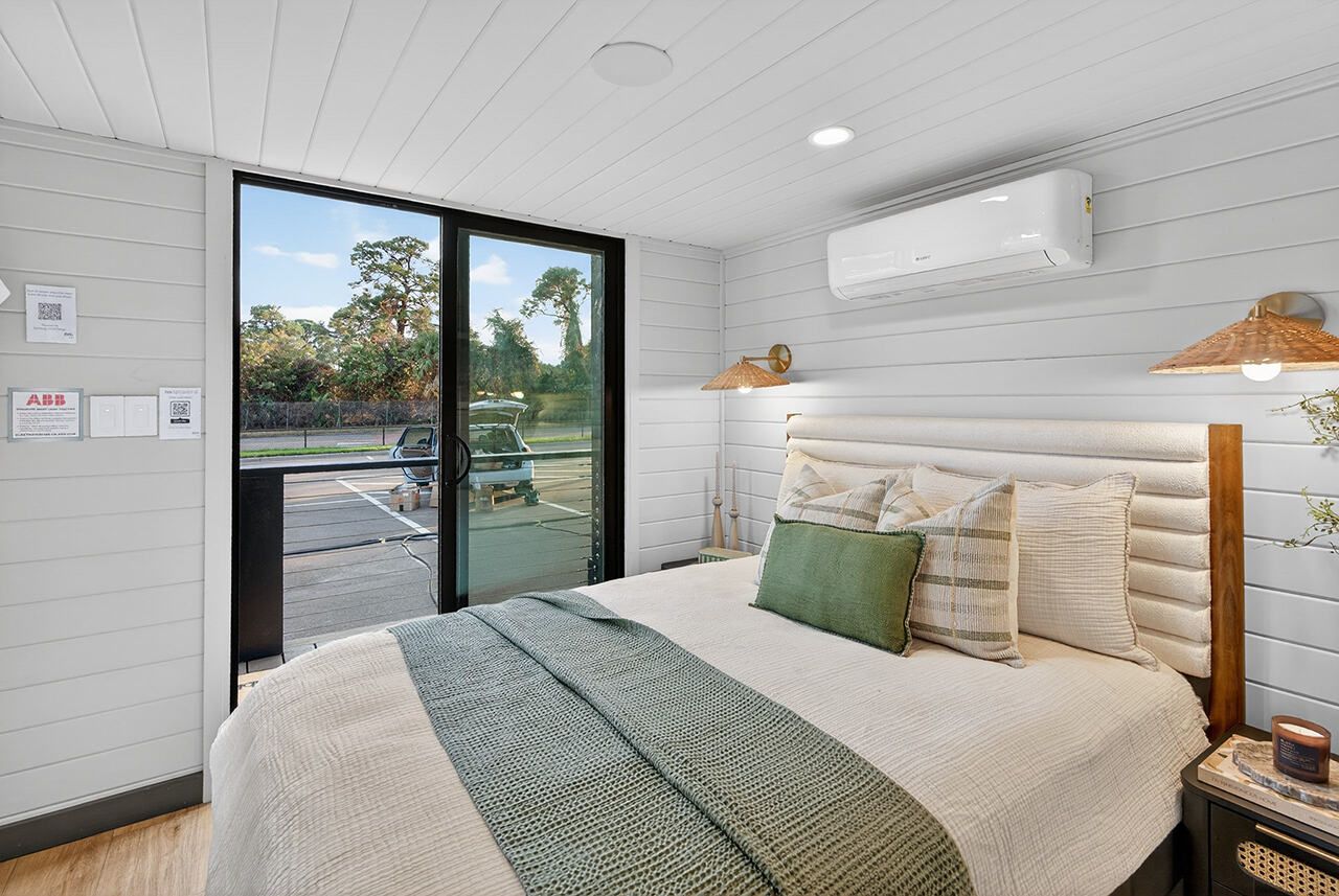 Bedroom of Bungalow tiny house
