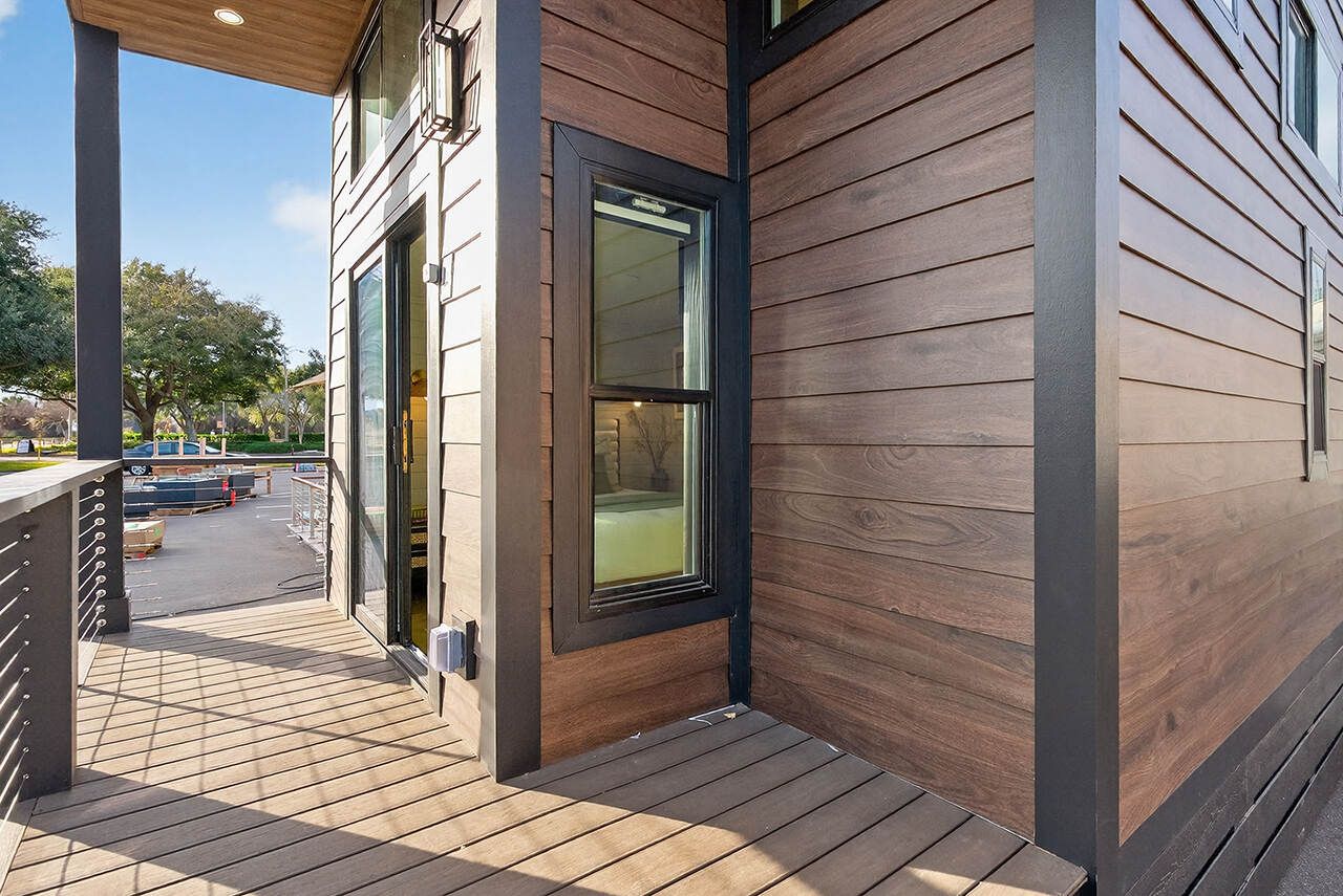 Porch of Bungalow tiny house
