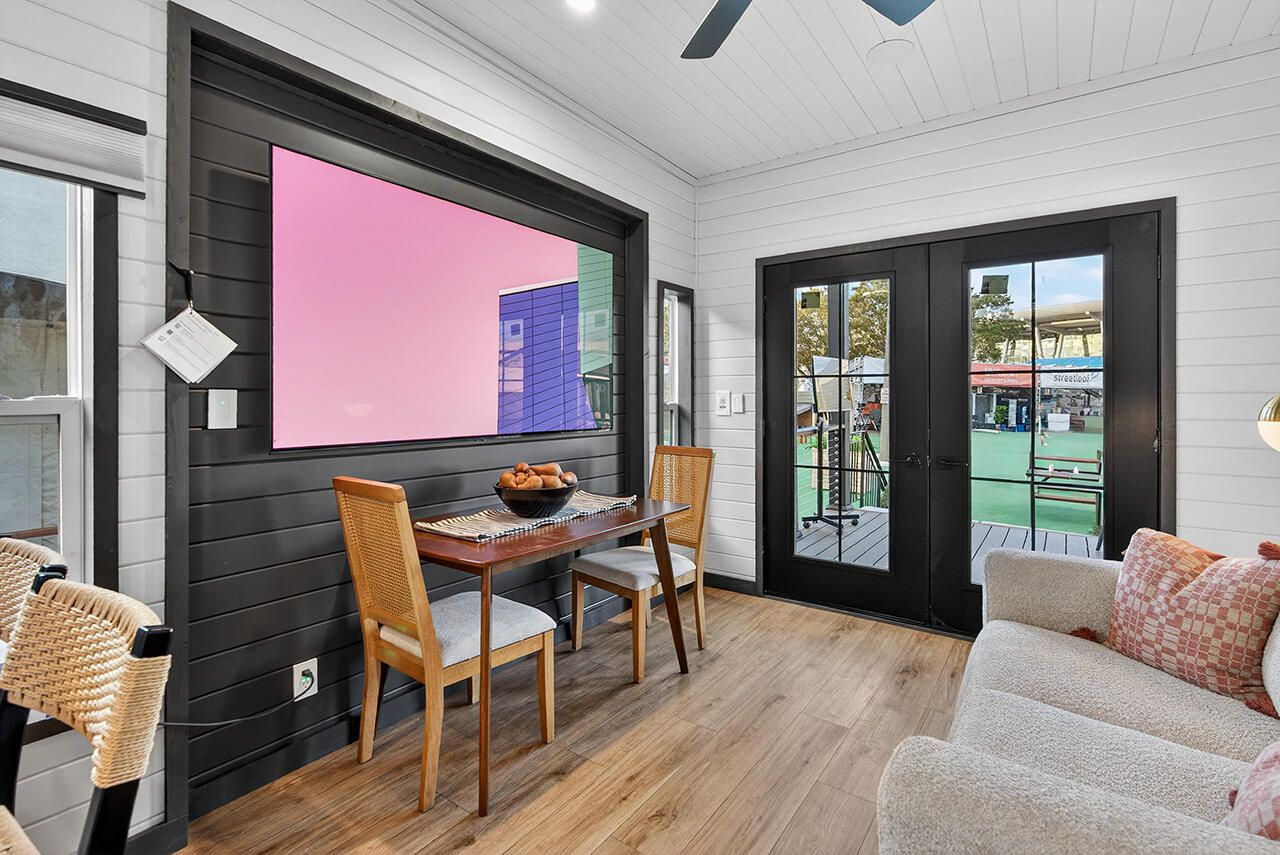 Entrance space of Bungalow tiny house