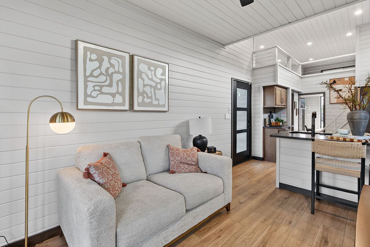 Sofa of Bungalow tiny house