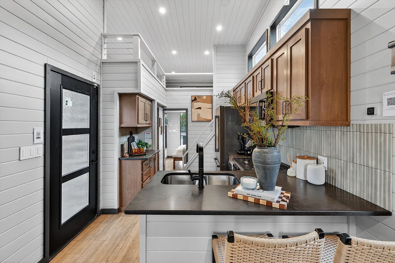 Interior of Bungalow tiny house
