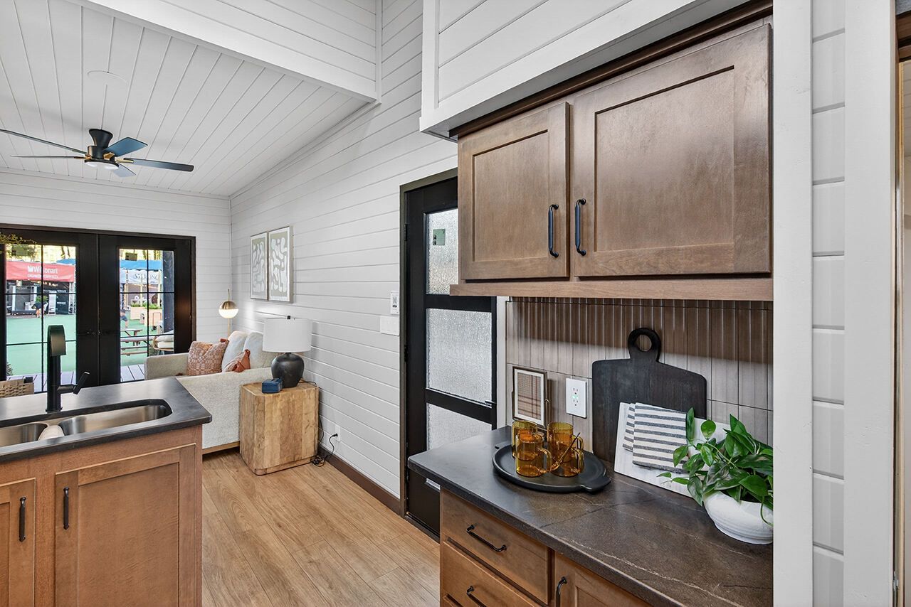 Interior of Bungalow tiny house