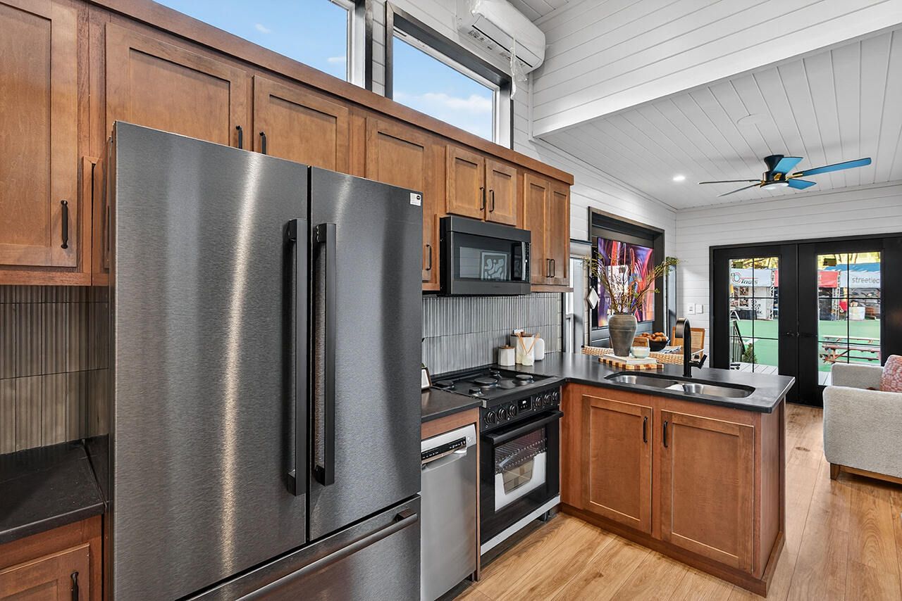 Kitchen of Bungalow tiny house