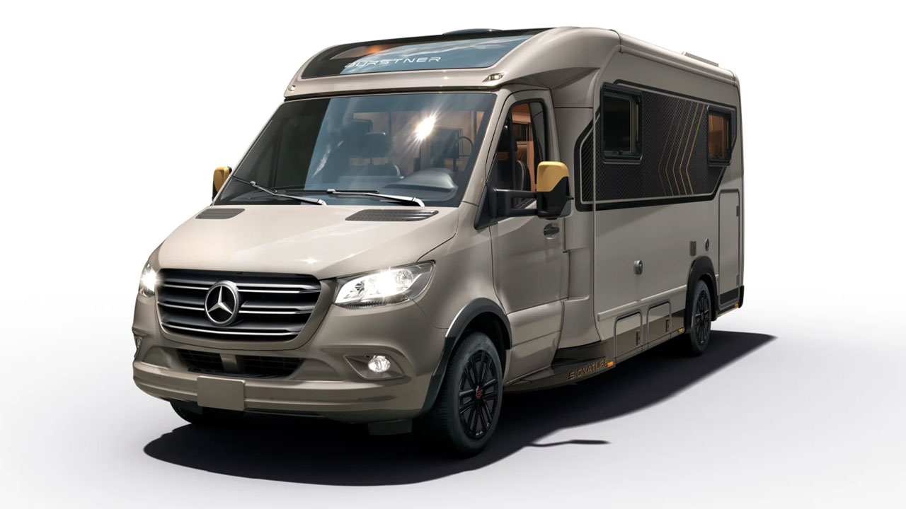 Bürstner SMT Motorhome on Mercedes-Benz chassis - front exterior view