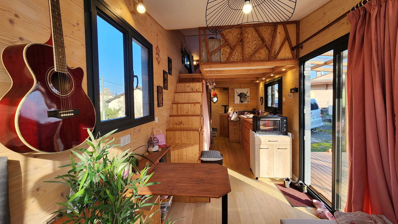 Camille tiny house-interior