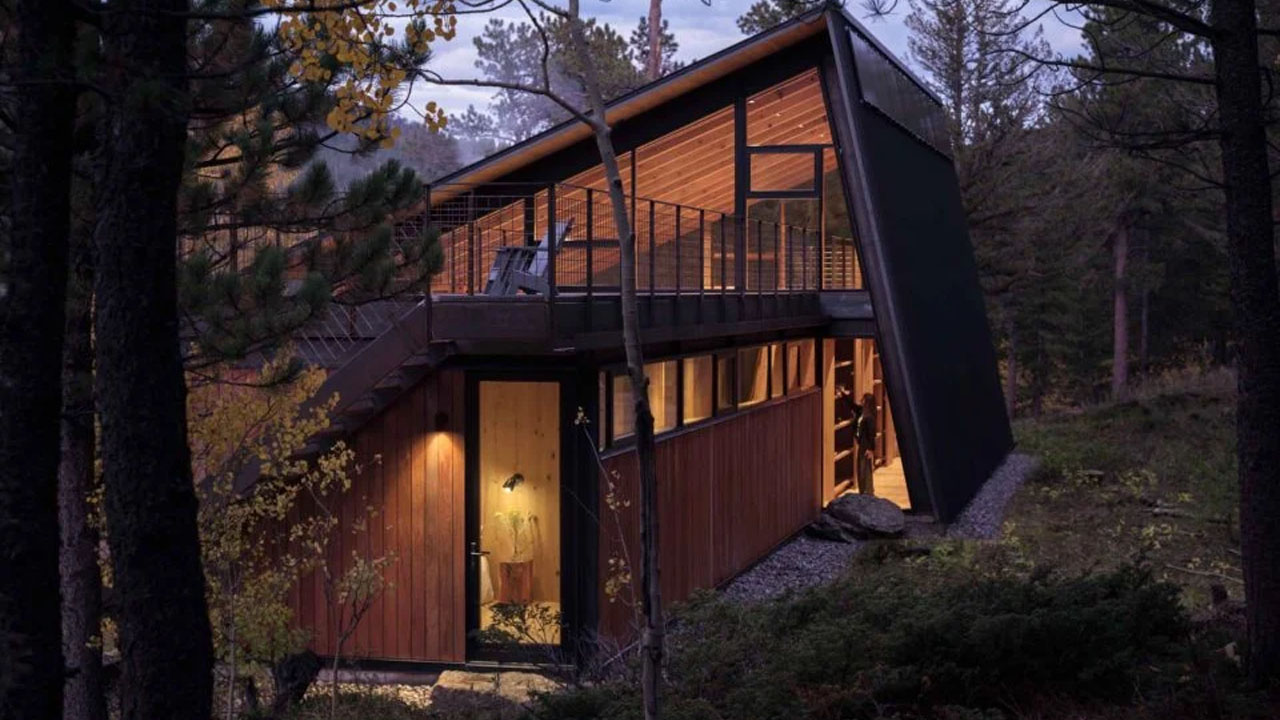 Camp Meeker is Zero Carbon Vernacular Retreat Nestled in Dramatic Montane Forest of Colorado