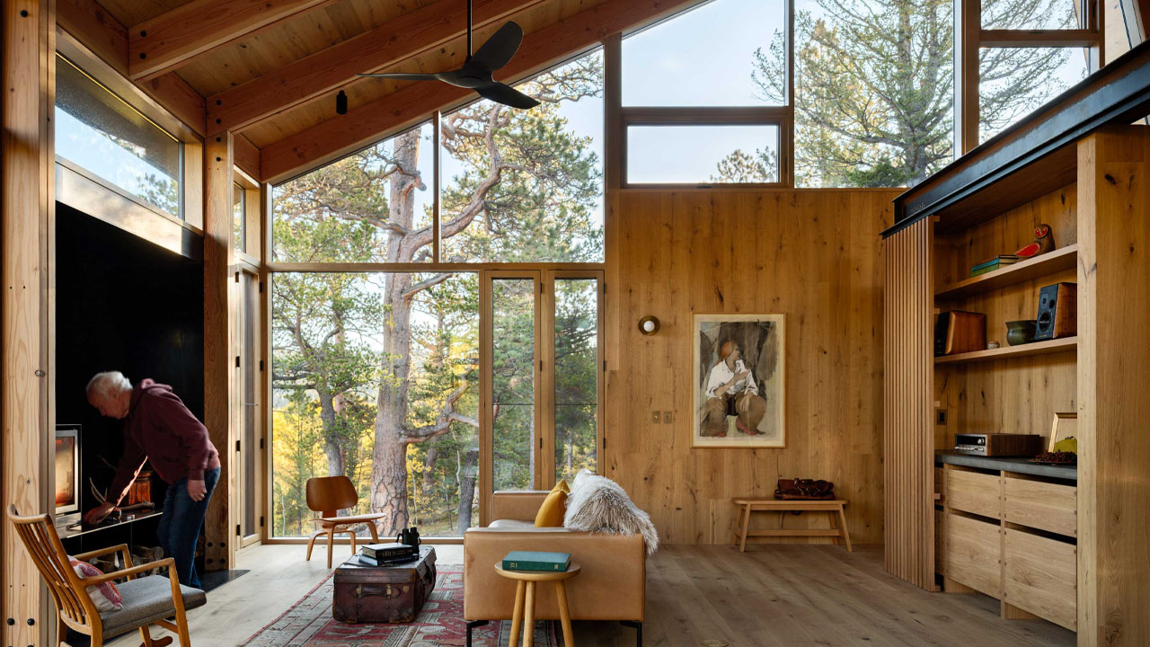 Camp Meeker-living room
