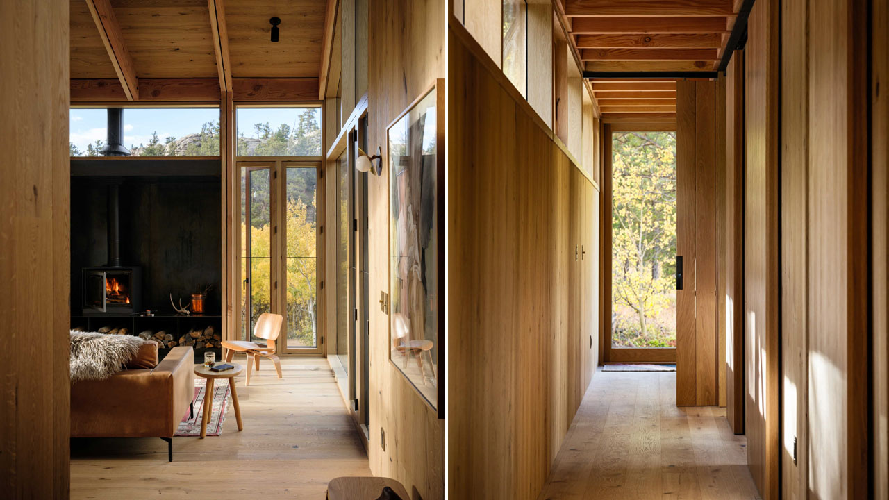 Camp Meeker-wooden-corridor