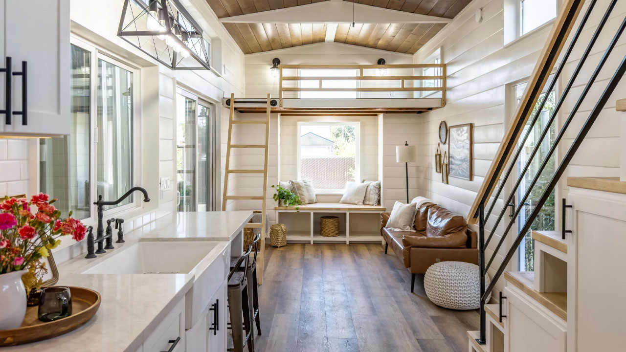 Cedar Ridge XL Tiny House - interipr