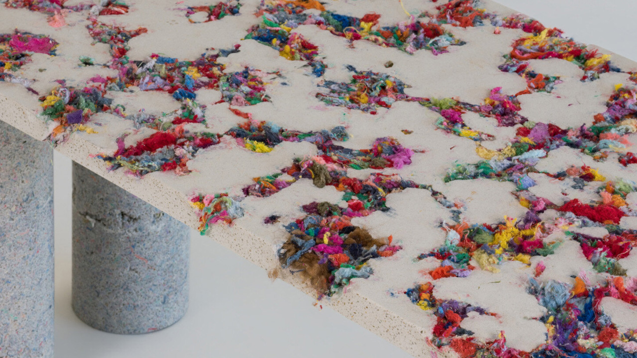 Chromaterico Textile Objects -textile turned into furniture