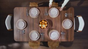 Coco Slim Expandable Table Goes From Console to Workdesk to Dining in a Minute Coco Slim Dining Table