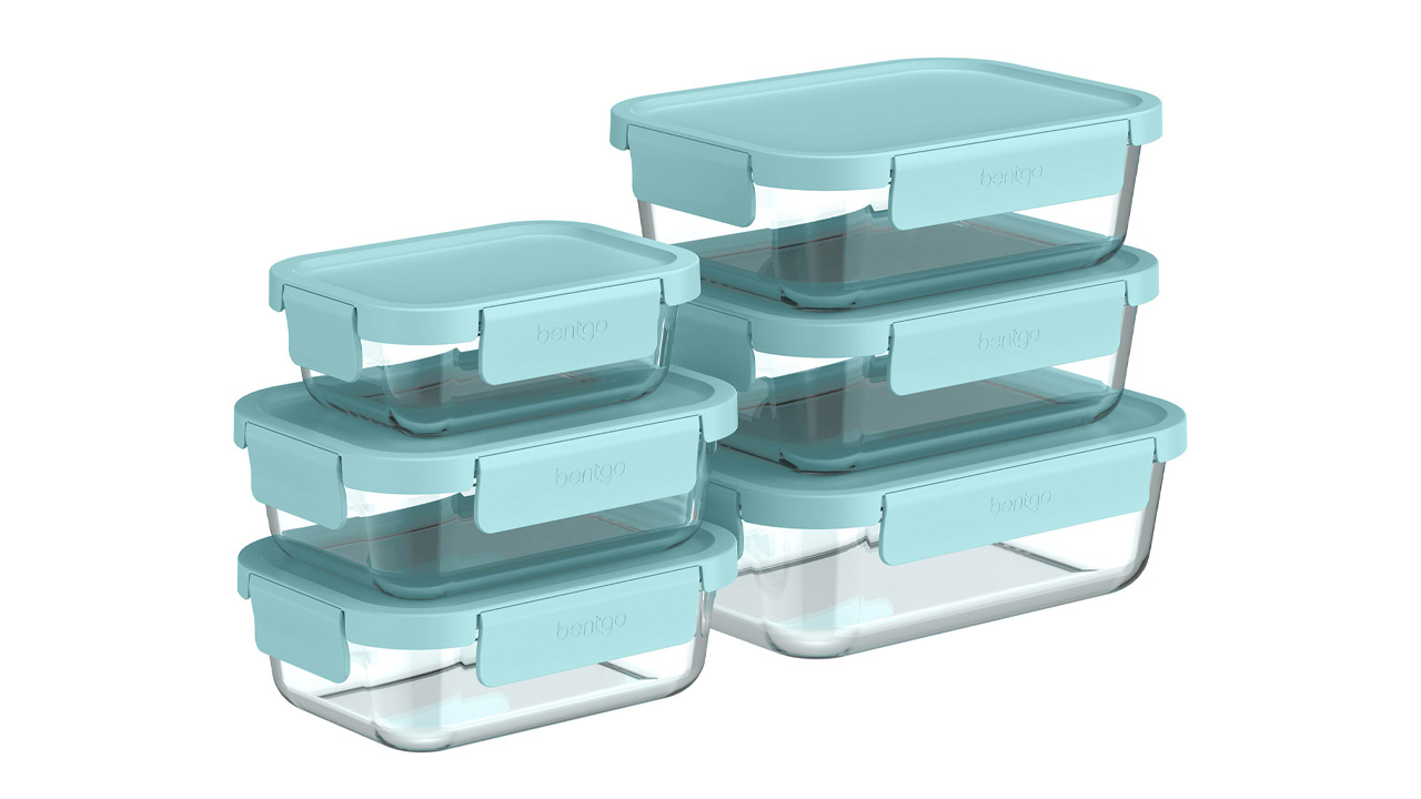 Bentgo 12-piece Glass Food Storage Set are Easily Stackable