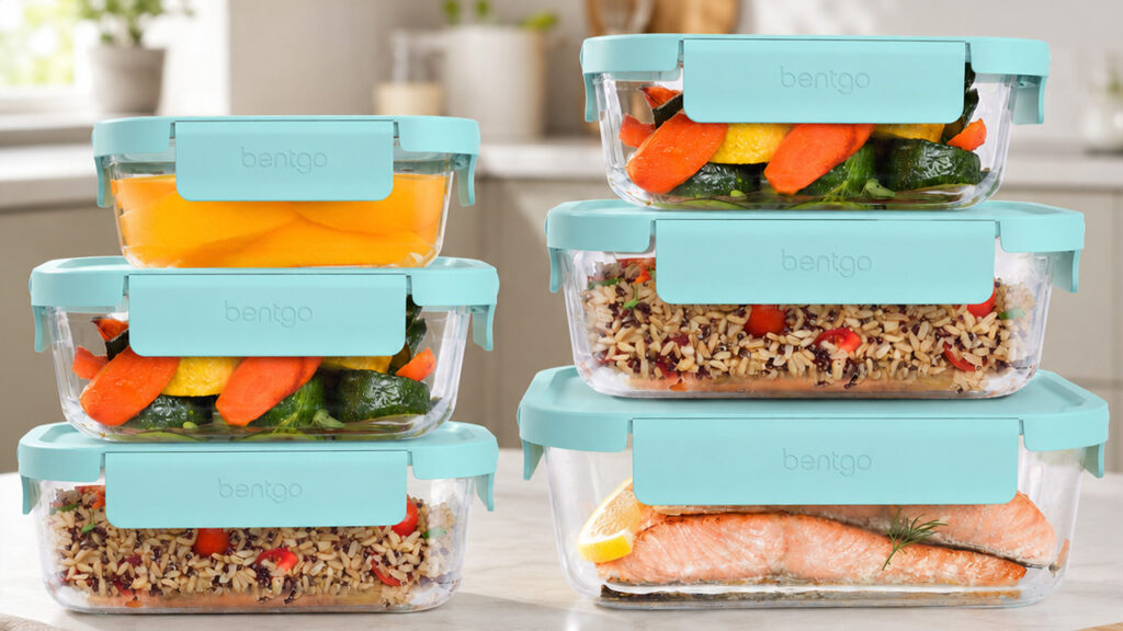 Costco’s Glass Food Storage Containers are Ultimate Solution for Holiday Leftovers Bentgo 12-piece Glass Food Storage Set are Easily Stackable