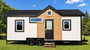 Cristal tiny house on wheels
