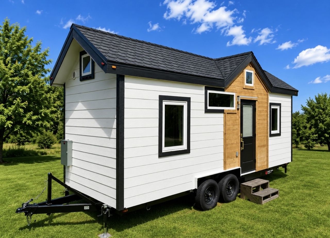 Cristal tiny house on wheels