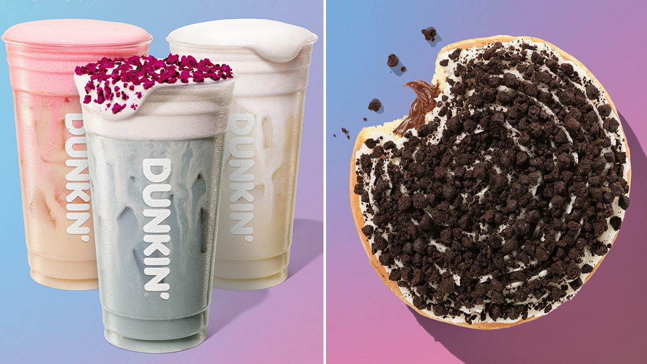Dunkin’ summer menu with dessert-inspired beverages and treats