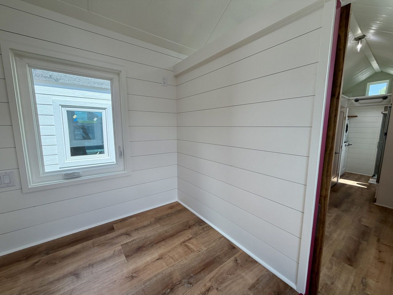 Inside view of Eeya's Sweet tiny house
