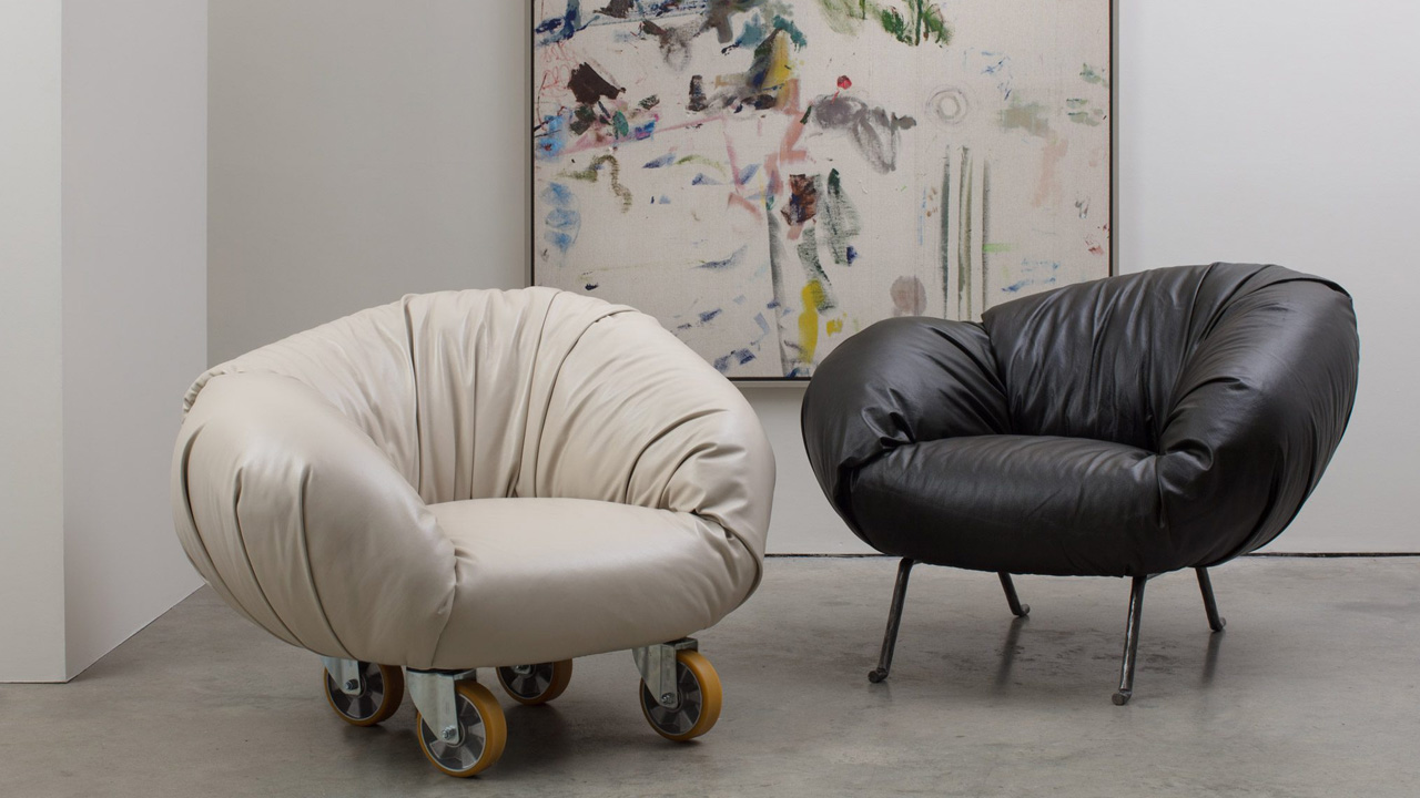 Faye Toogood's new furniture- slump chairs