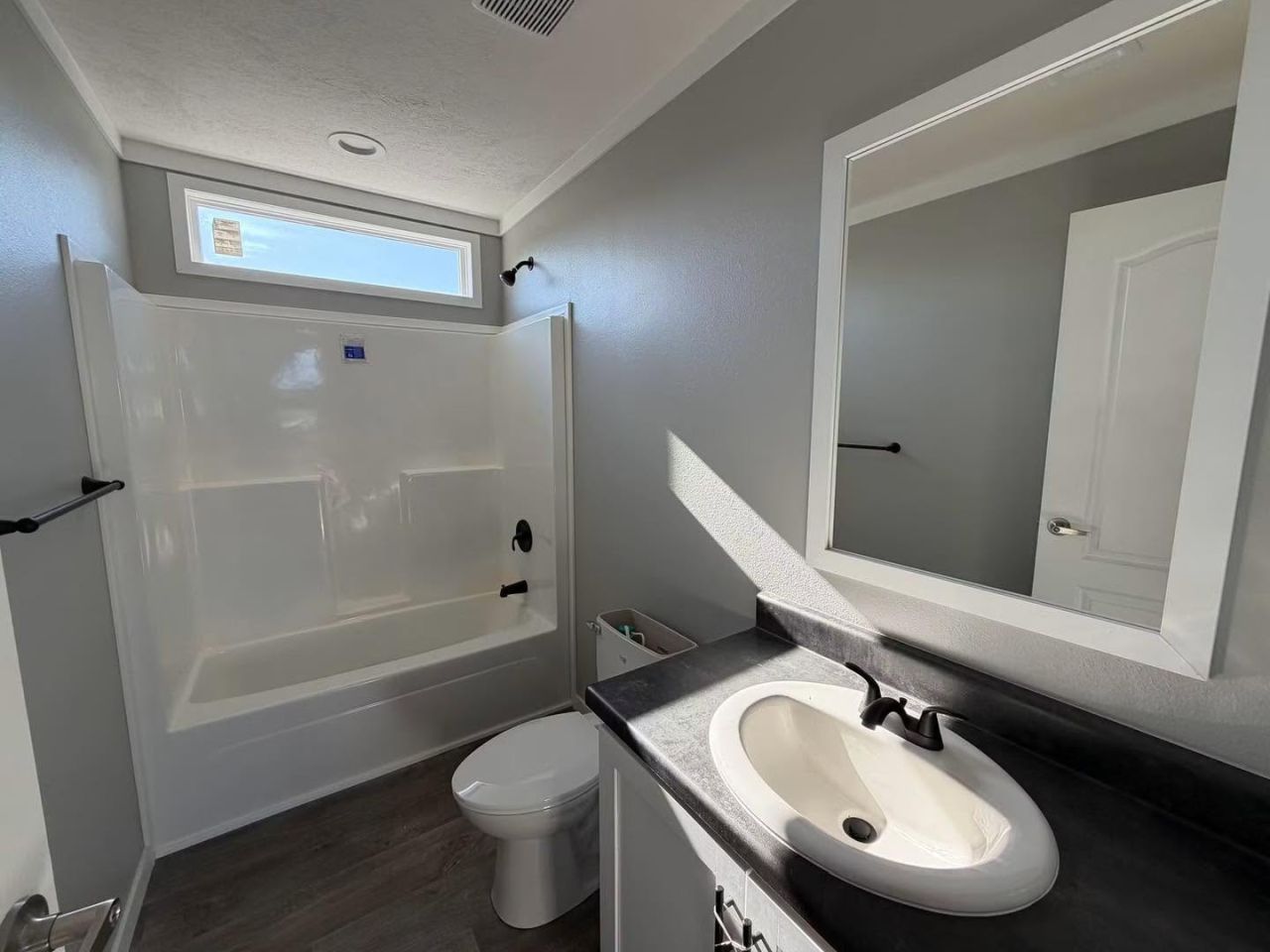 Fiesta tiny house bathroom