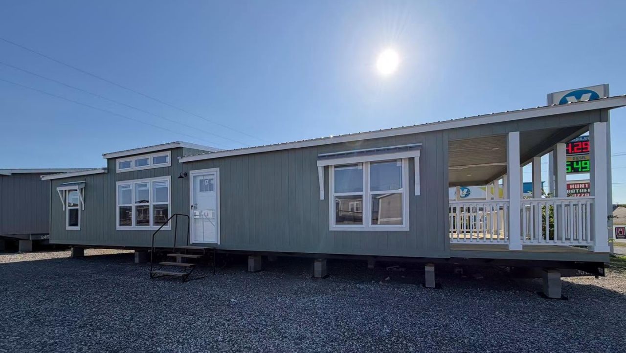 Fiesta tiny house exterior
