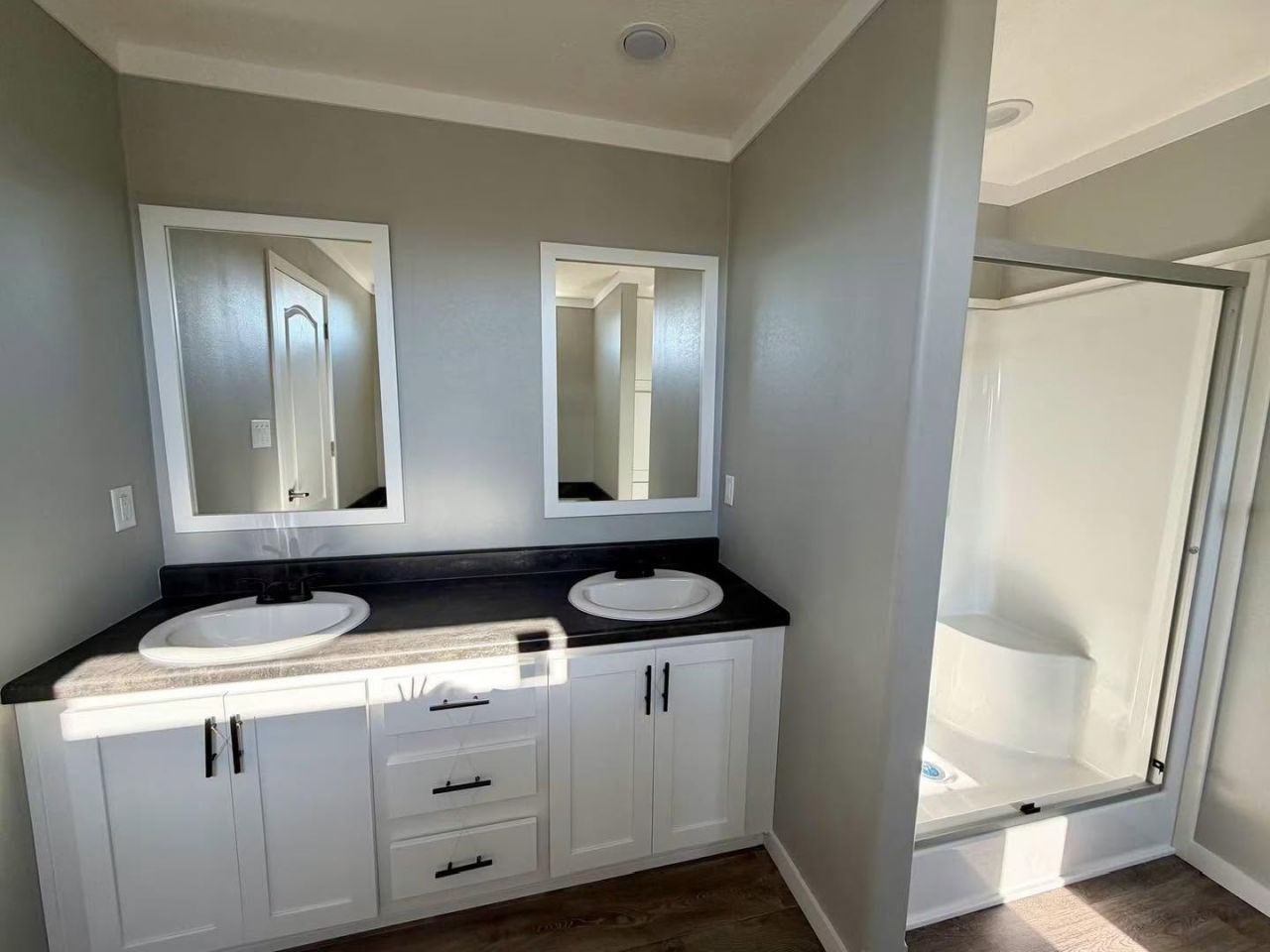 Fiesta tiny house bathroom