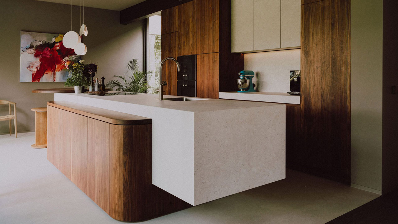 Forest Villa MB-kitchen centerpiece