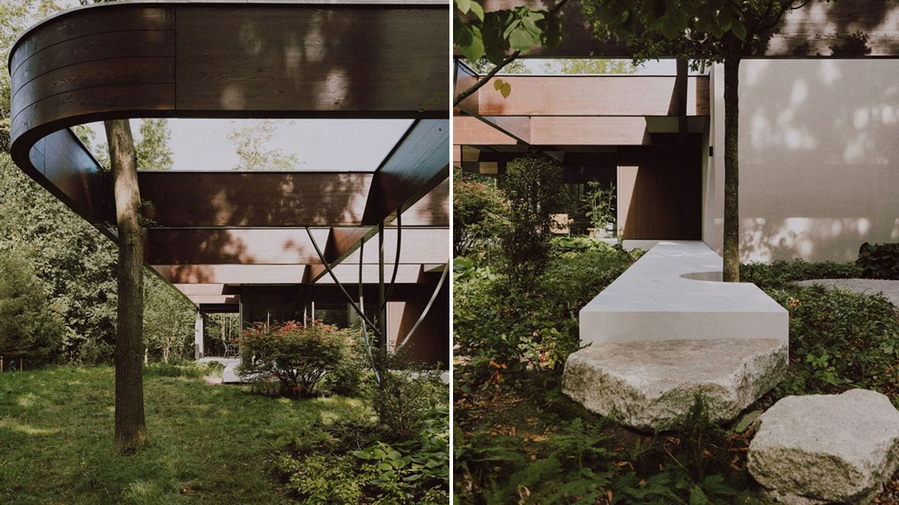 Forest Villa MB-nature integrated within architecture