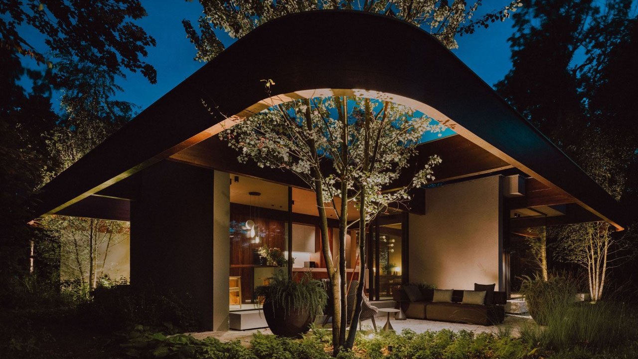 Forest Villa MB-sculptural facade