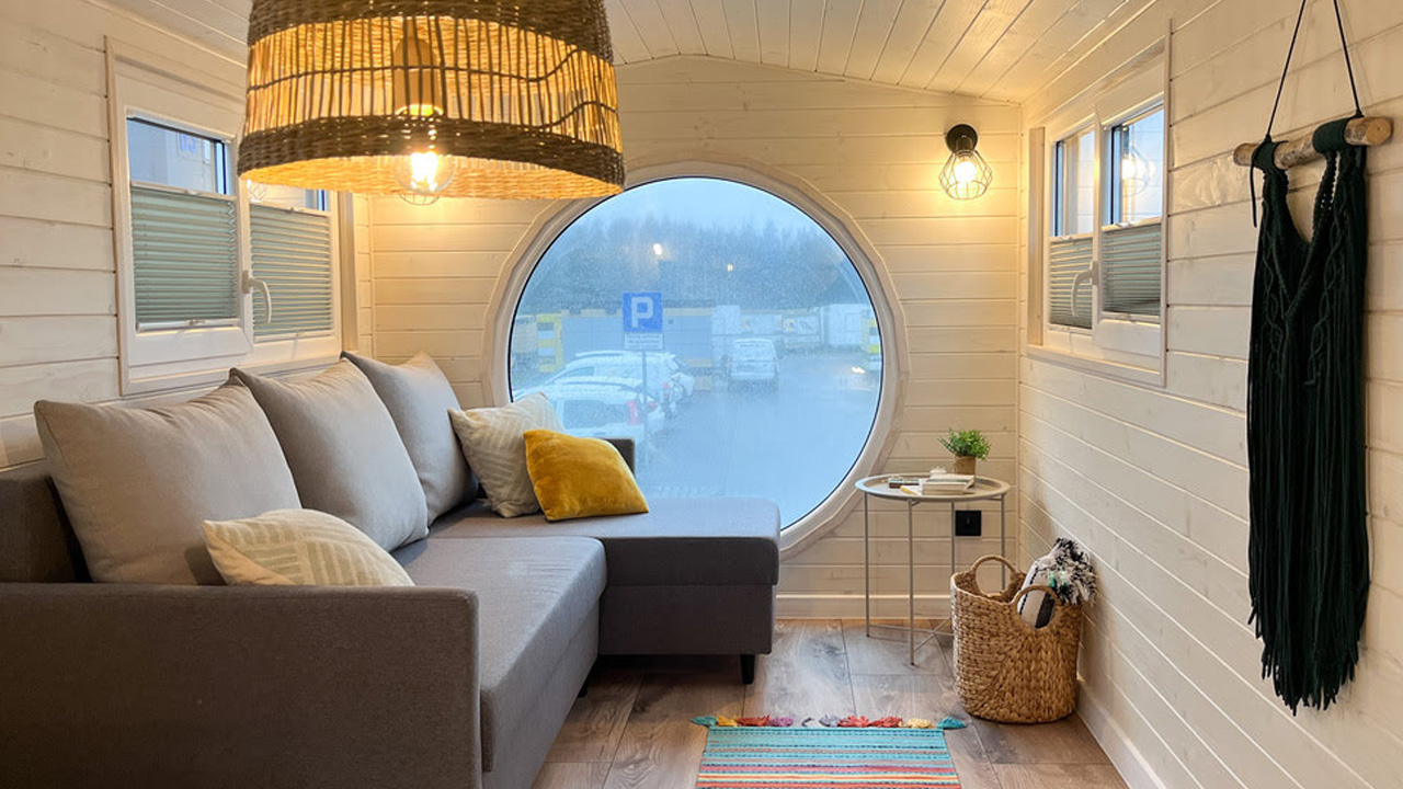 French Kiss Tiny House_Lounge Area