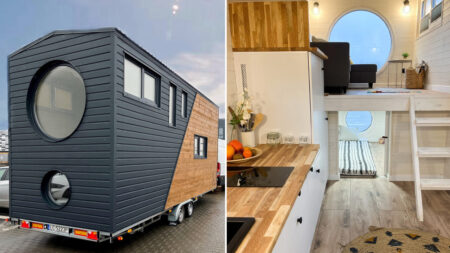 French Kiss Tiny House_Exterior and Interior