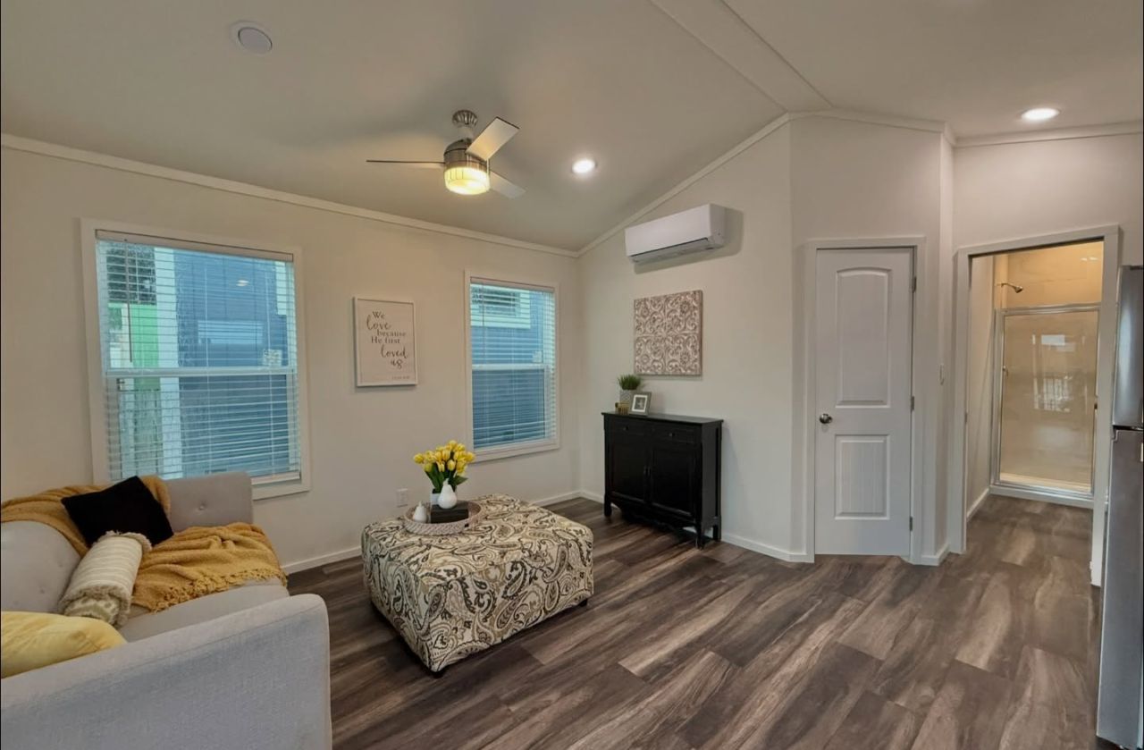 Interior of Hacienda tiny house