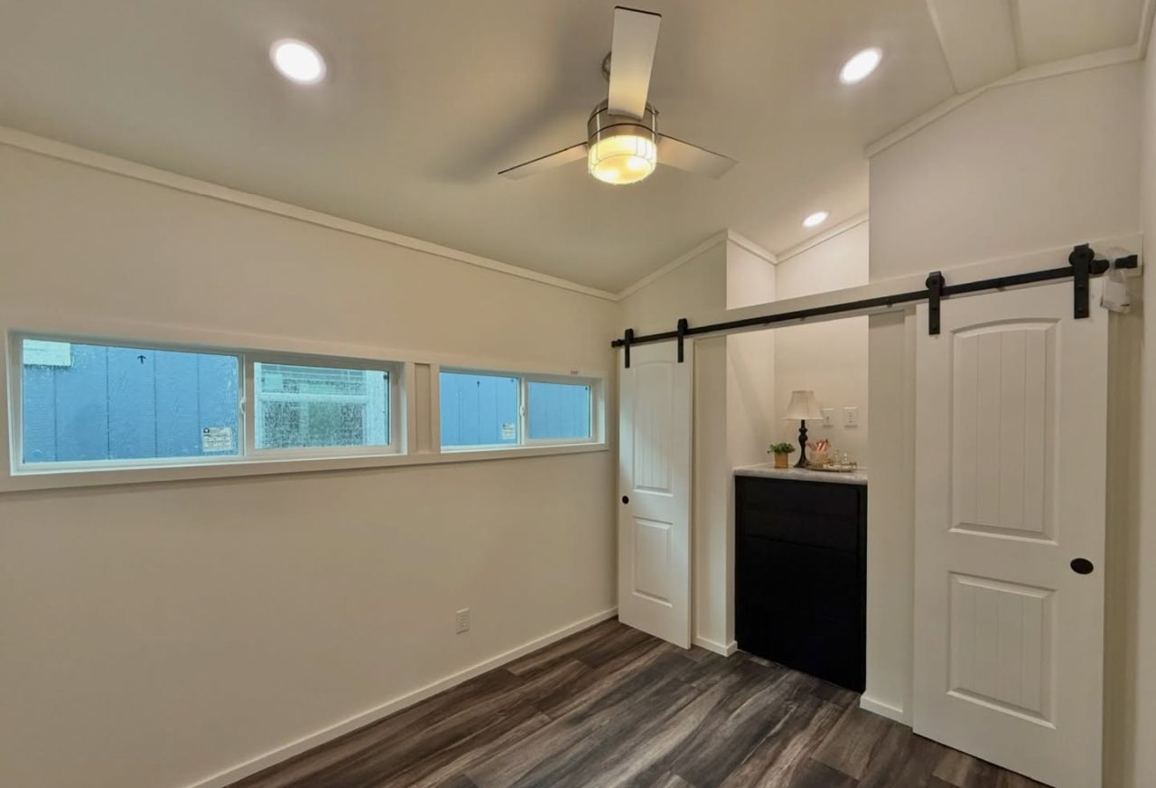 Hacienda tiny house interior