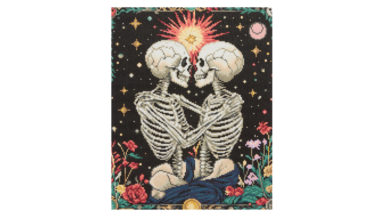 Skeleton Lovers Diamond Art Kit