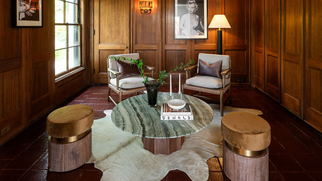Helen Mirren’s Hollywood Hills Estate-classic Hollywood charm