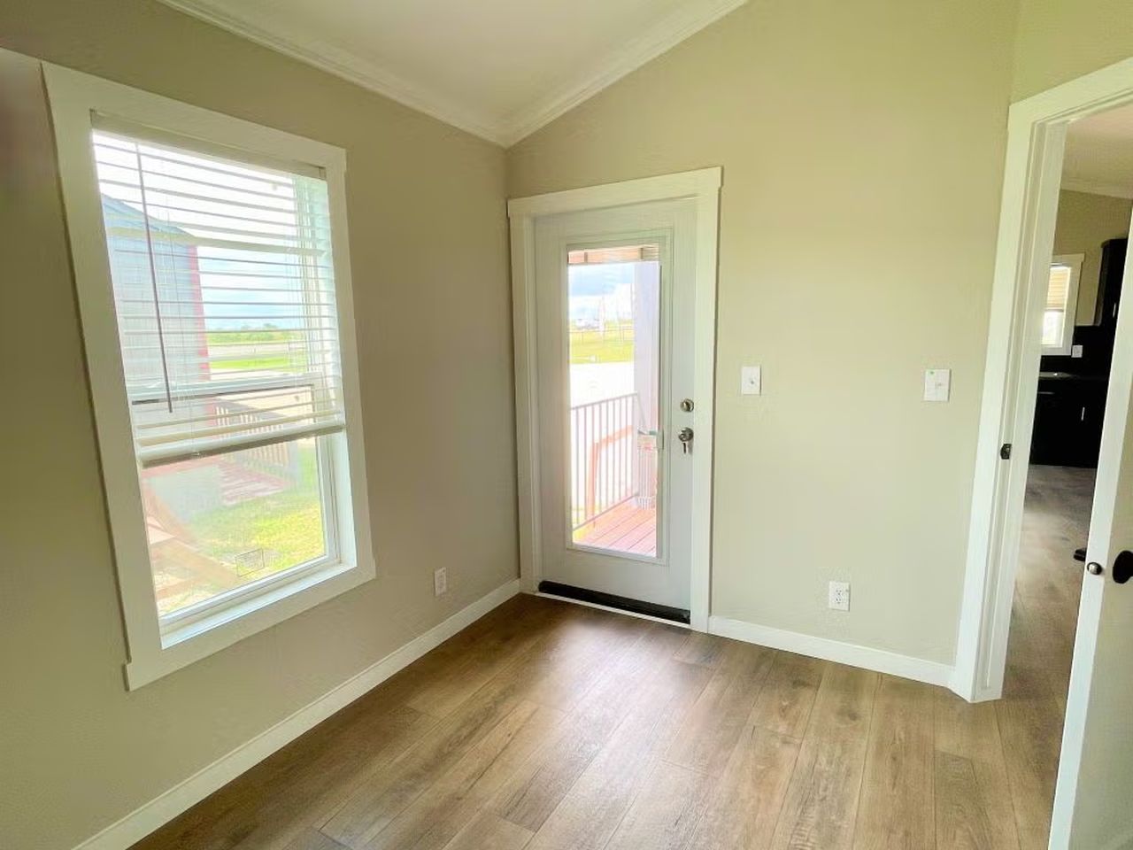 Hill Country tiny house bedroom