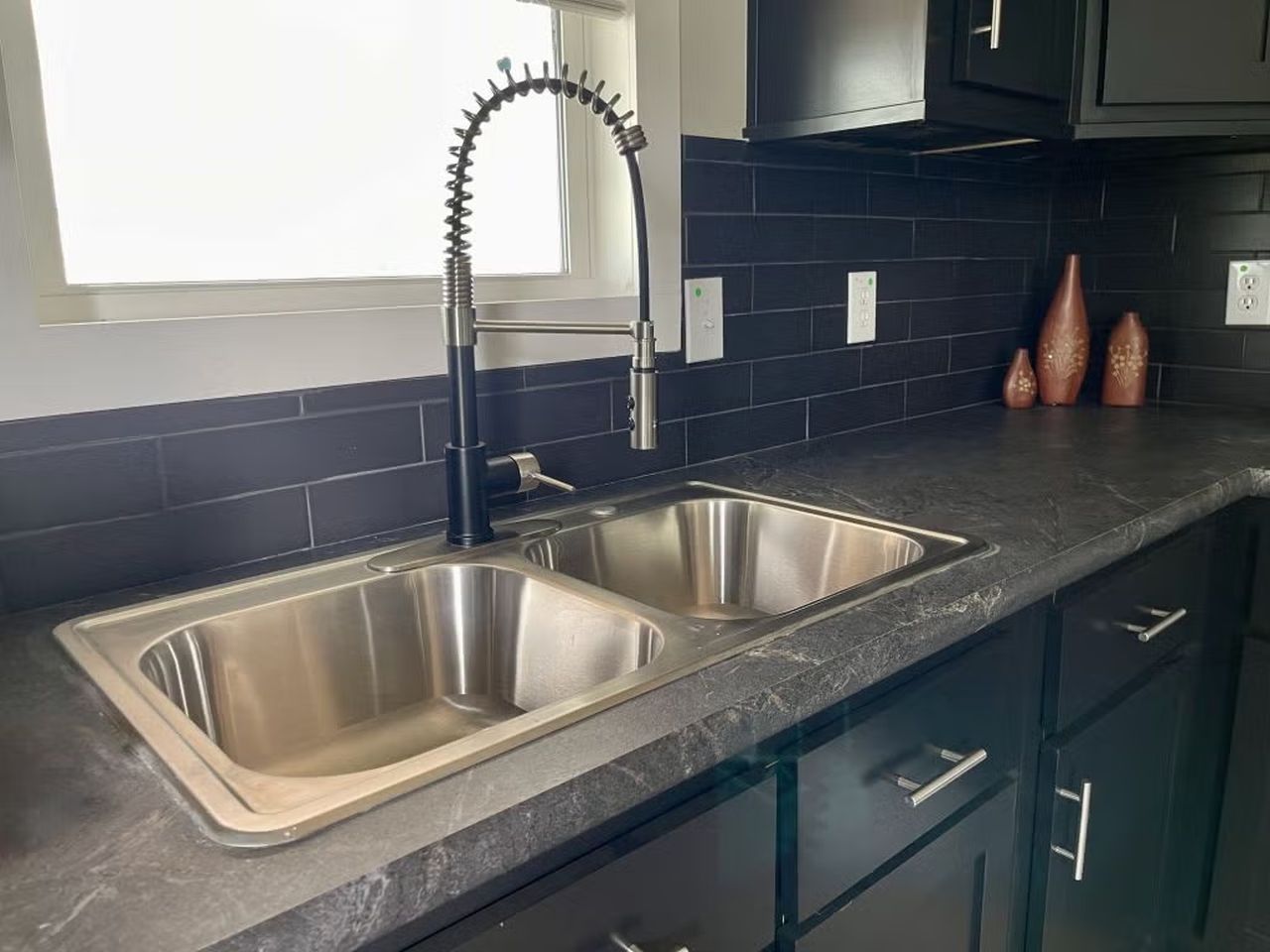 Hill Country tiny house sink