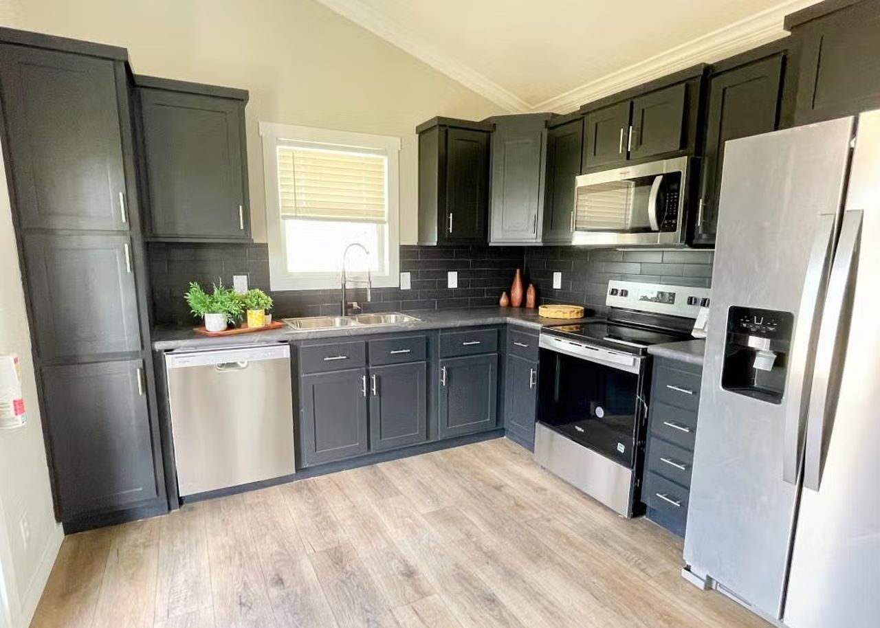 Hill Country tiny house kitchen