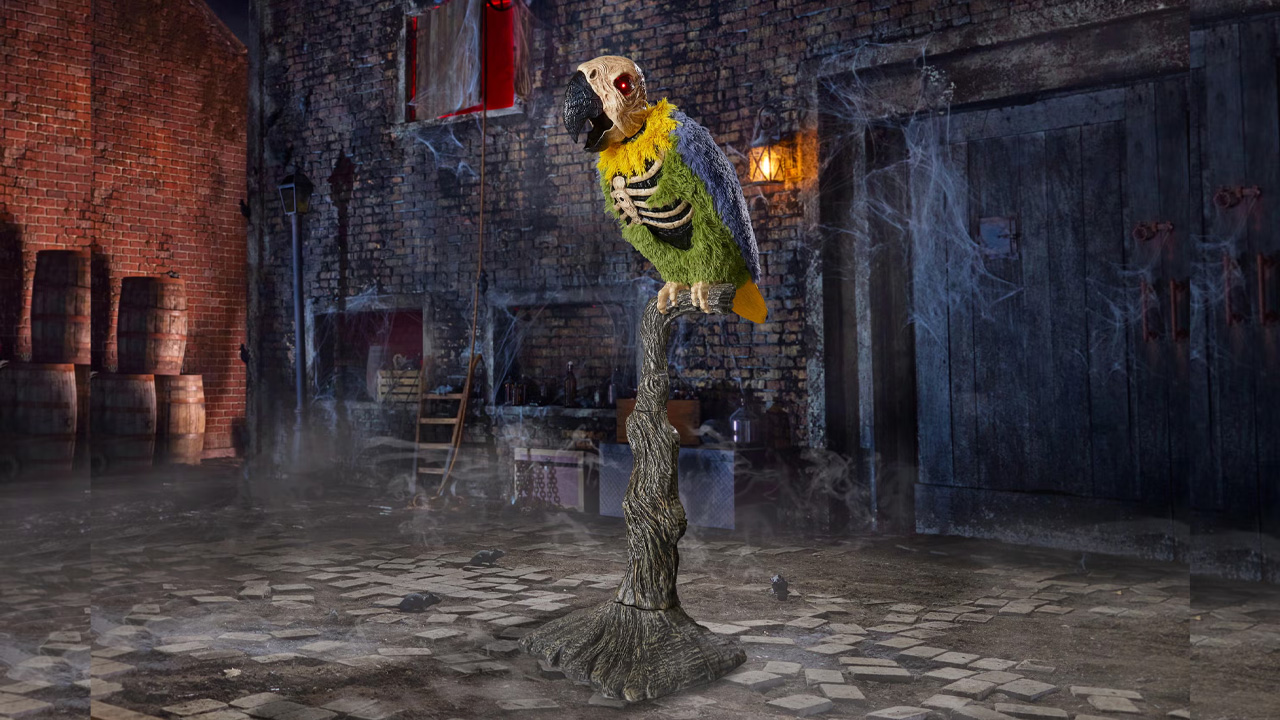 Home Depot 2026 Halloween collection - Rotwing Parrot