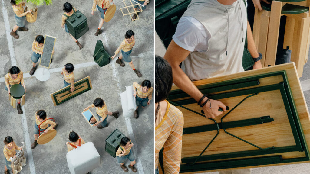 IKEA Launches New KOMPISHÄNG Portable Home Collection for Frequent Movers IKEA's new KOMPISHANG Collection