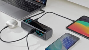 This 240W Power Bank Lets You Charge Two Laptops at Once and see Battery Status From any Angle JOYROOM PODIX PR70 Power Bank