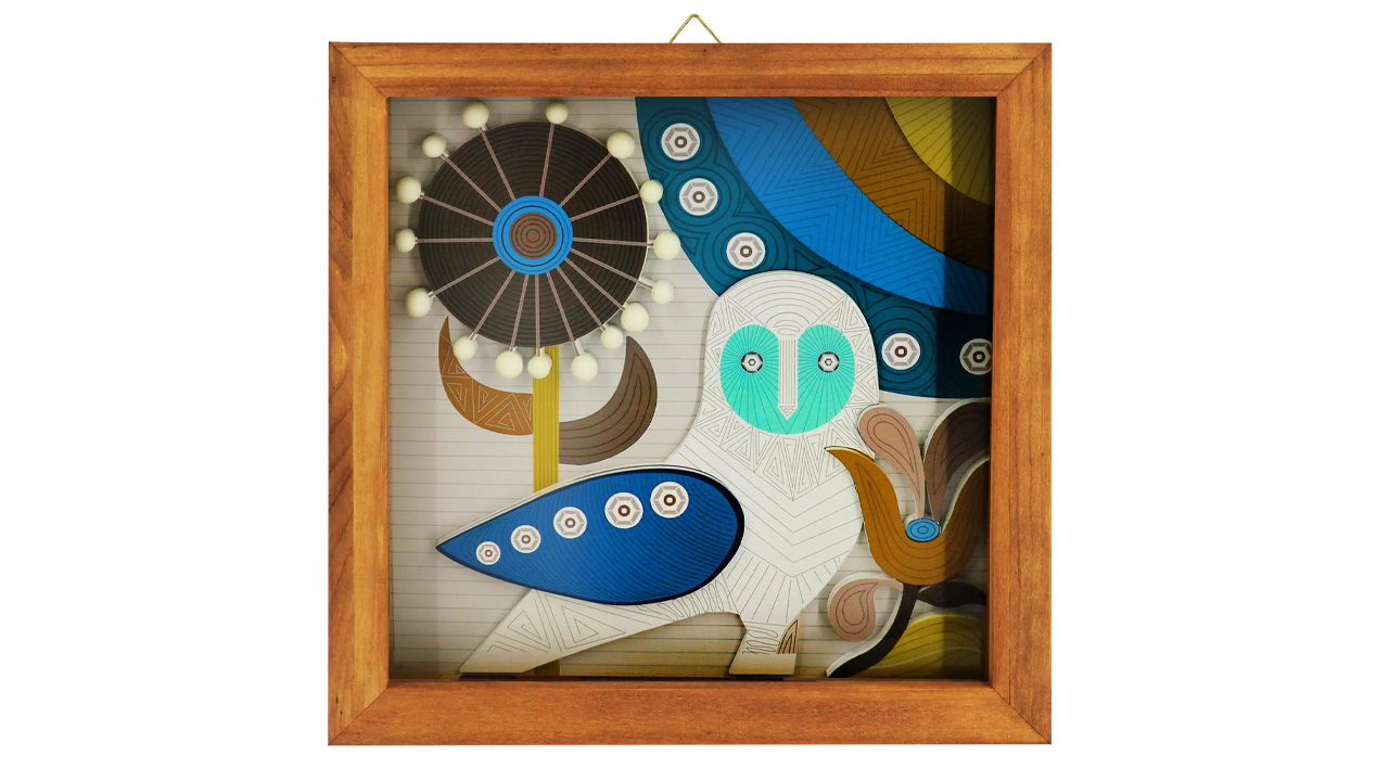 Bargello Waves Ceramic Plate