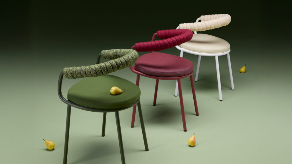 Koala Furniture Redefines Formal Outdoor Seating in Vibrant Colors Koala New Indoor and Outdoor stools