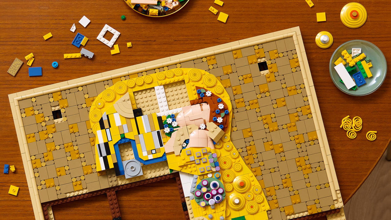 LEGO Art Gustav Klimt – The Kiss with 4,000 pieces