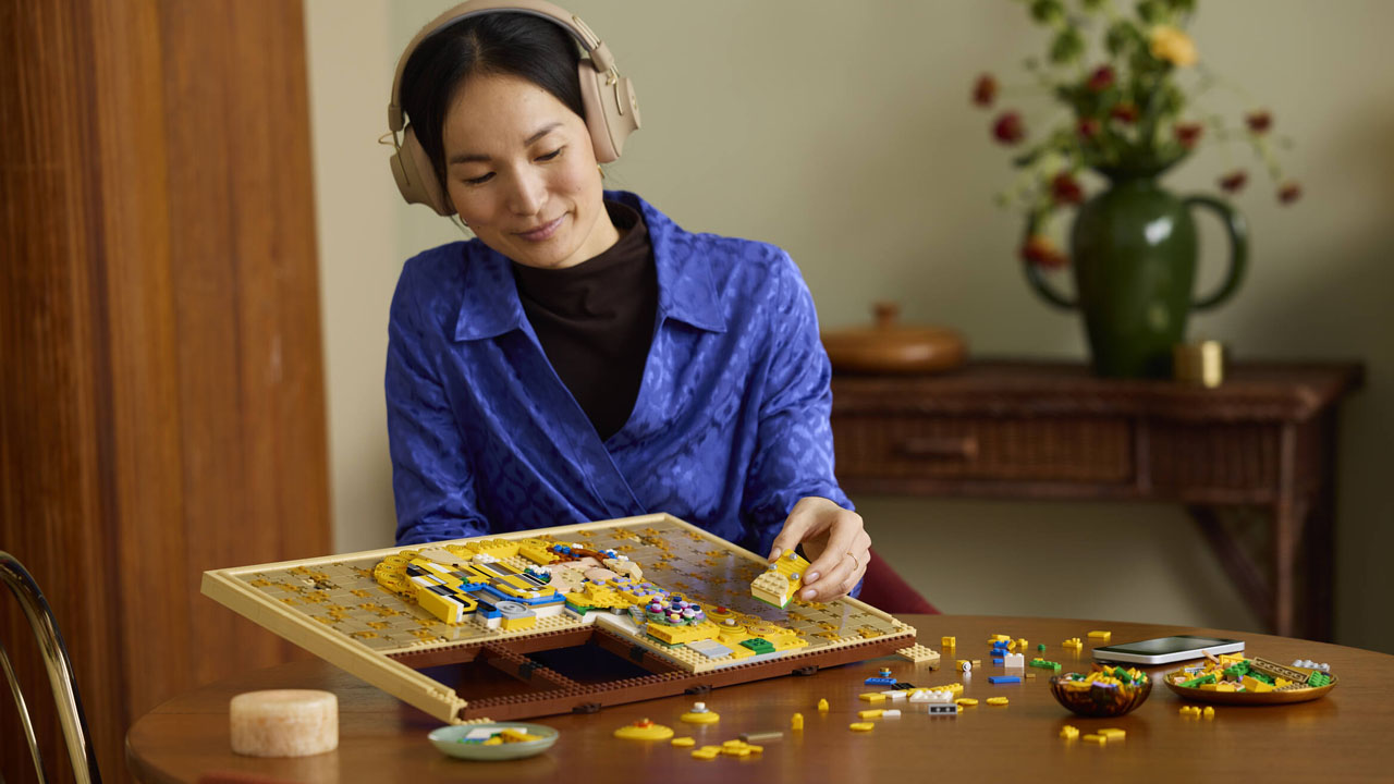 LEGO Art Gustav Klimt – The Kiss complete with classic palette